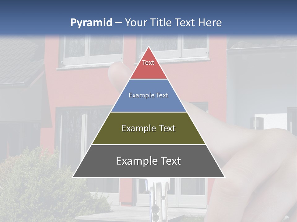 Beziehen Haus Treppe PowerPoint Template