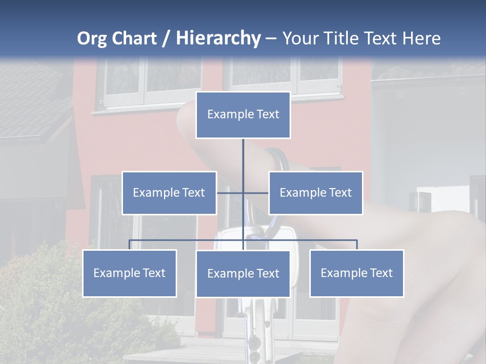 Beziehen Haus Treppe PowerPoint Template