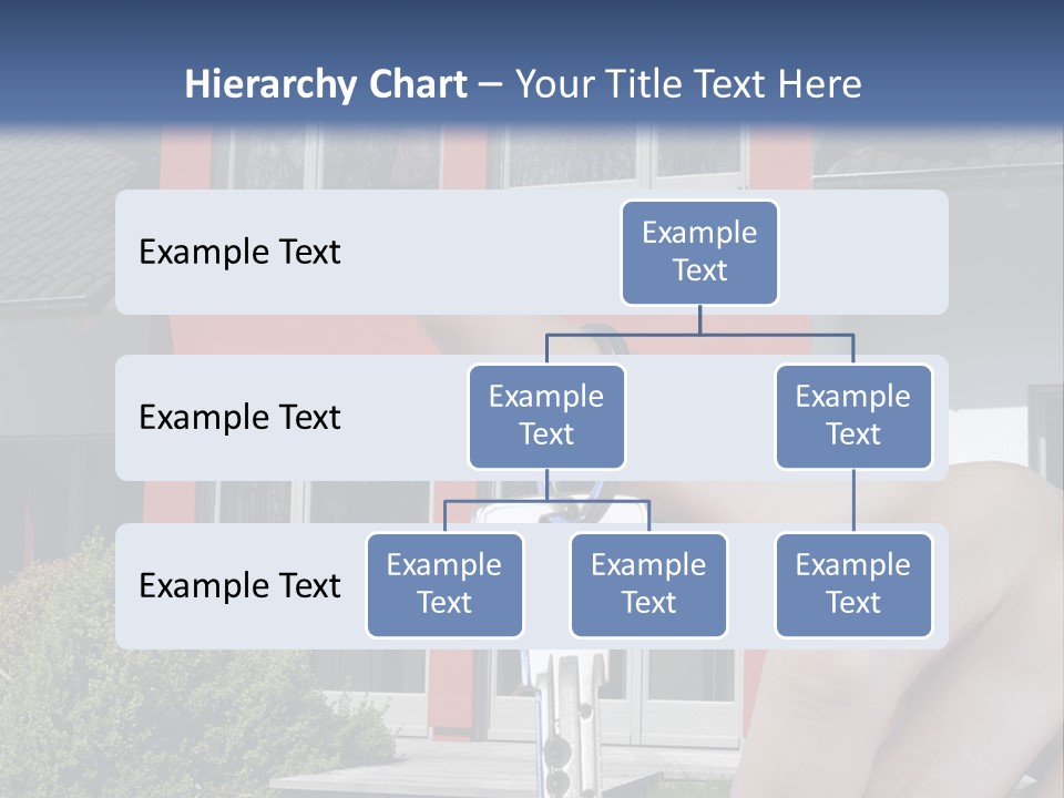 Beziehen Haus Treppe PowerPoint Template