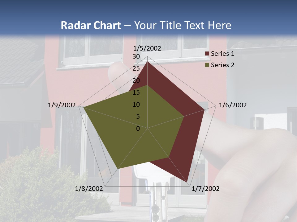 Beziehen Haus Treppe PowerPoint Template