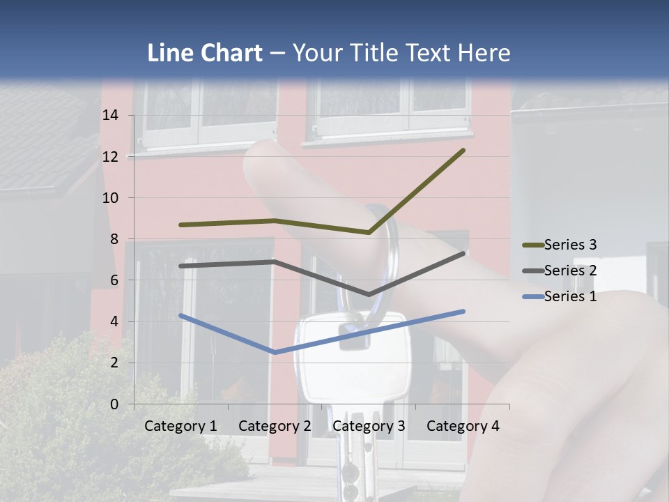 Beziehen Haus Treppe PowerPoint Template