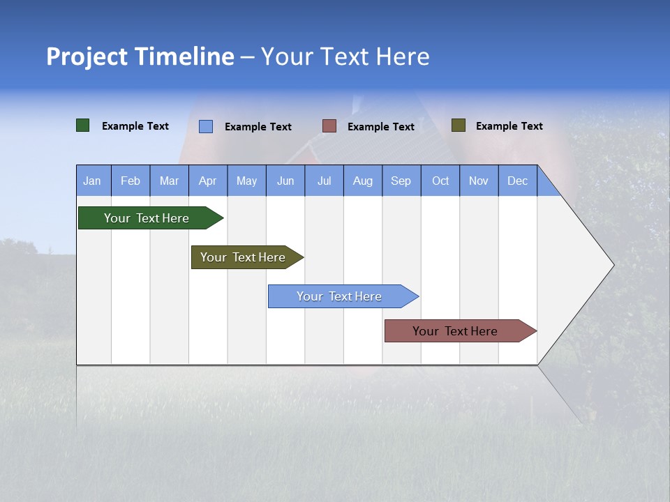 Eigentum Baugebiet Familie PowerPoint Template