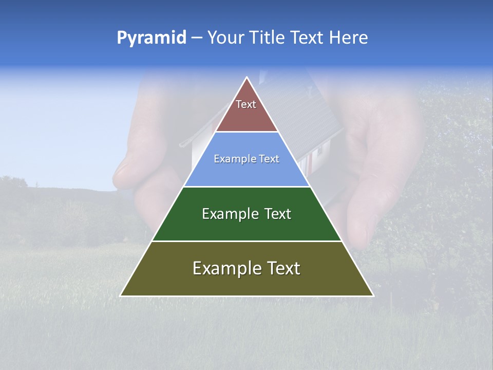 Eigentum Baugebiet Familie PowerPoint Template