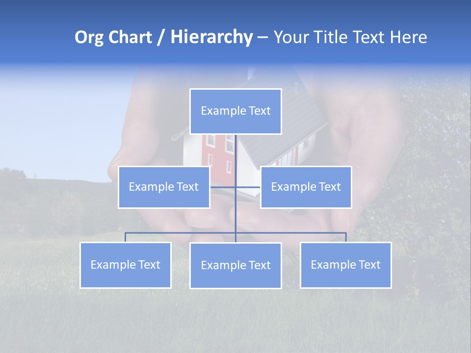 Eigentum Baugebiet Familie PowerPoint Template