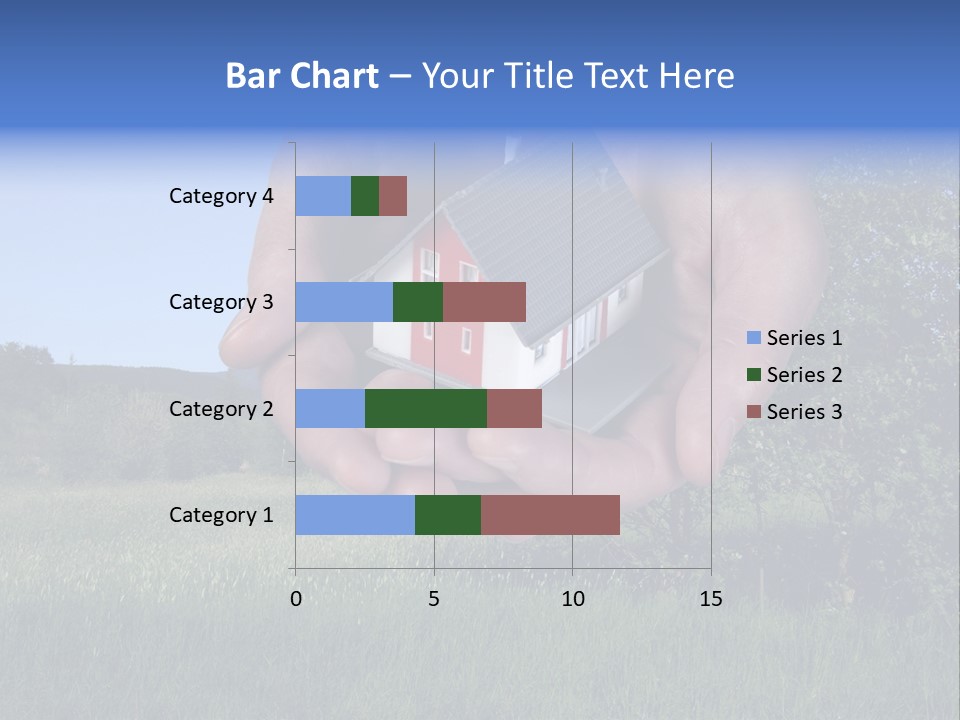 Eigentum Baugebiet Familie PowerPoint Template