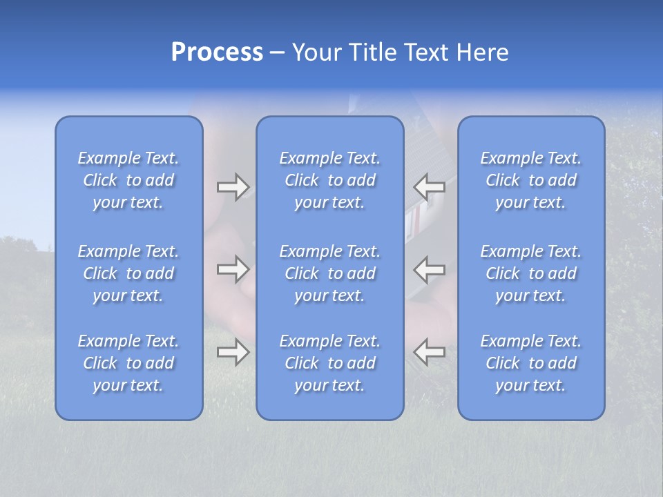 Eigentum Baugebiet Familie PowerPoint Template