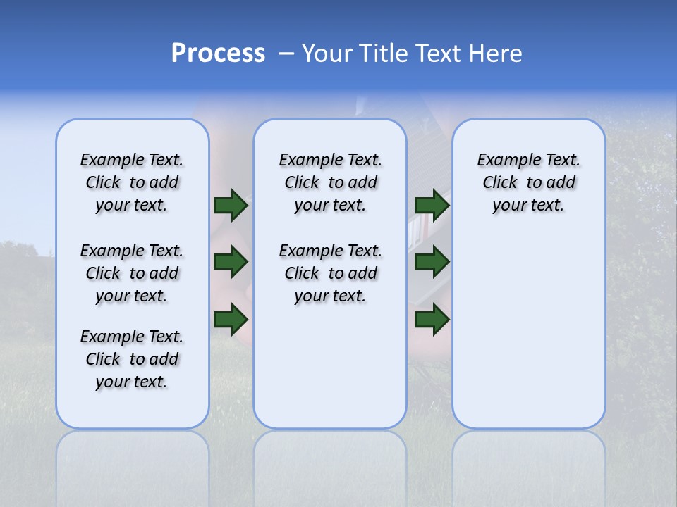 Eigentum Baugebiet Familie PowerPoint Template