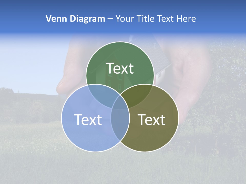 Eigentum Baugebiet Familie PowerPoint Template