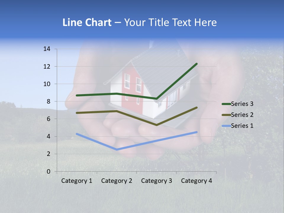 Eigentum Baugebiet Familie PowerPoint Template