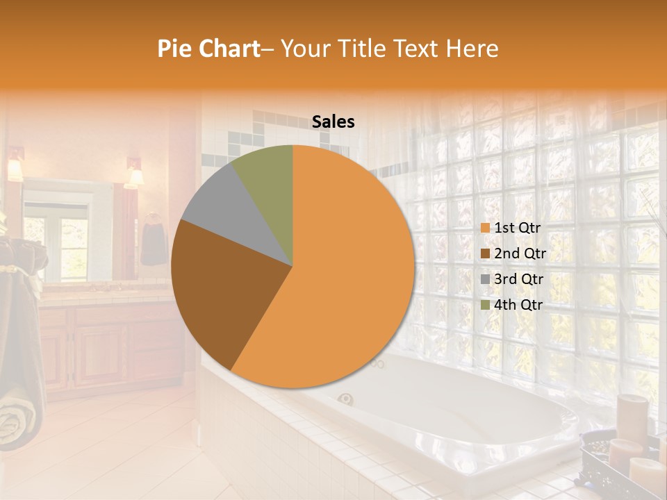 Sink American Bathtub PowerPoint Template