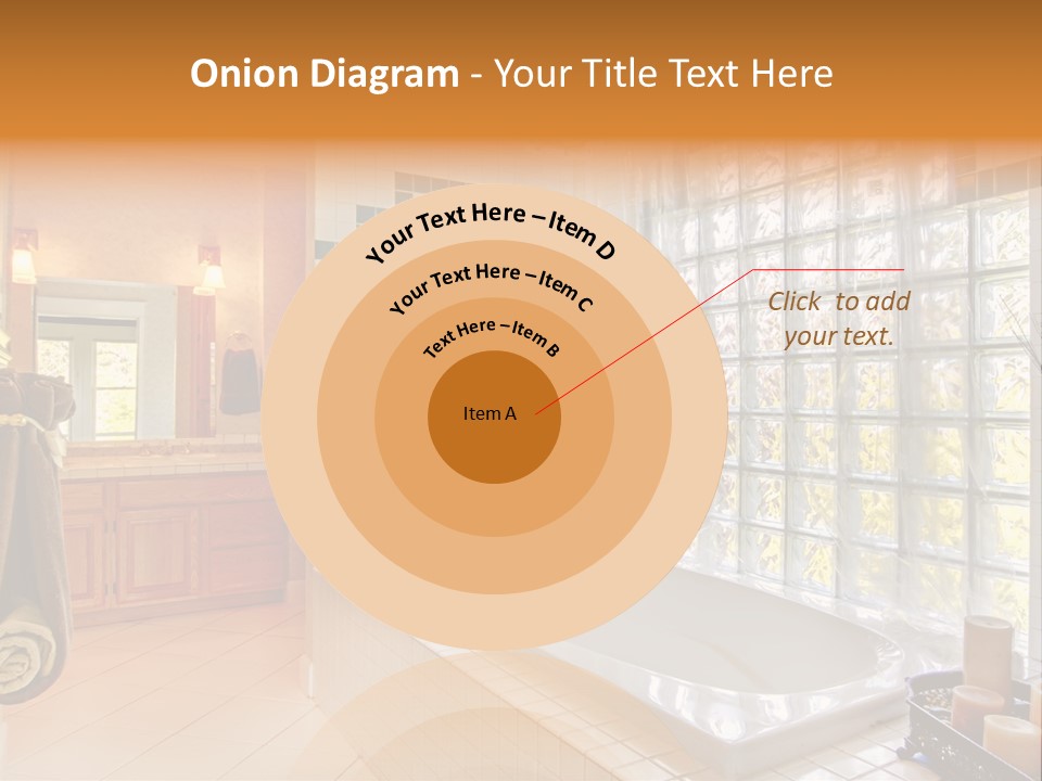 Sink American Bathtub PowerPoint Template