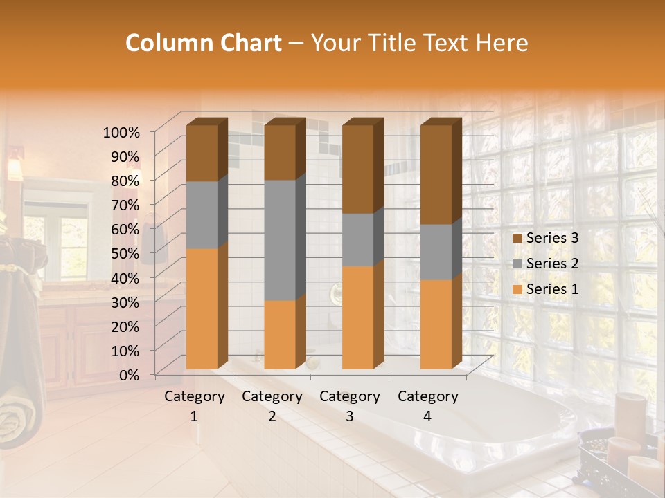Sink American Bathtub PowerPoint Template
