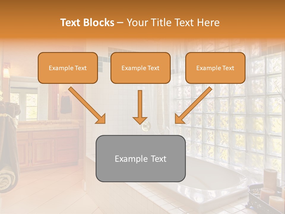 Sink American Bathtub PowerPoint Template