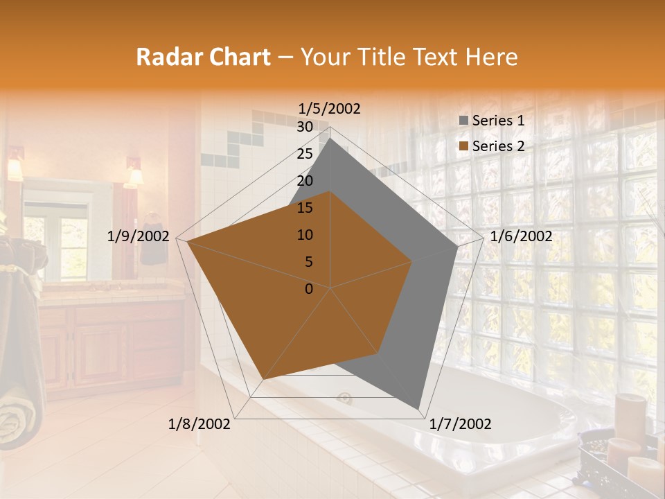 Sink American Bathtub PowerPoint Template