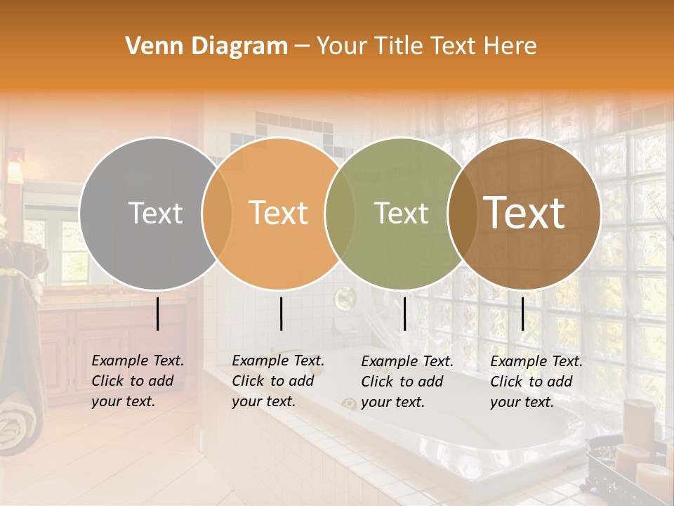 Sink American Bathtub PowerPoint Template