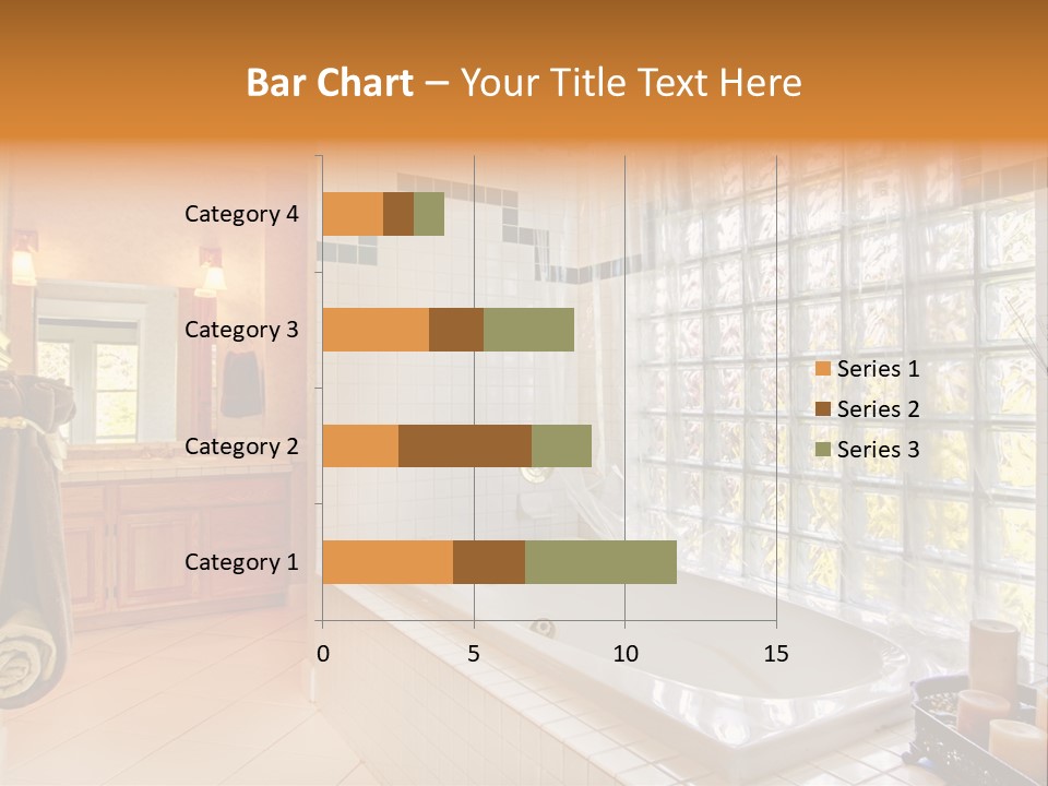Sink American Bathtub PowerPoint Template