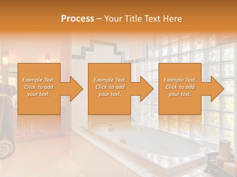 Sink American Bathtub PowerPoint Template