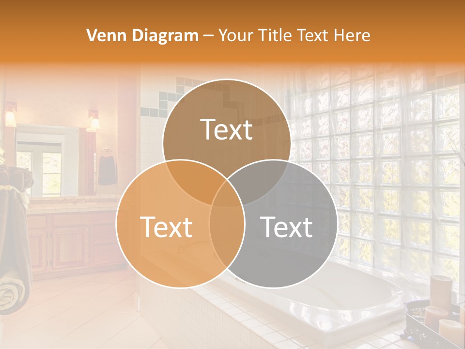 Sink American Bathtub PowerPoint Template