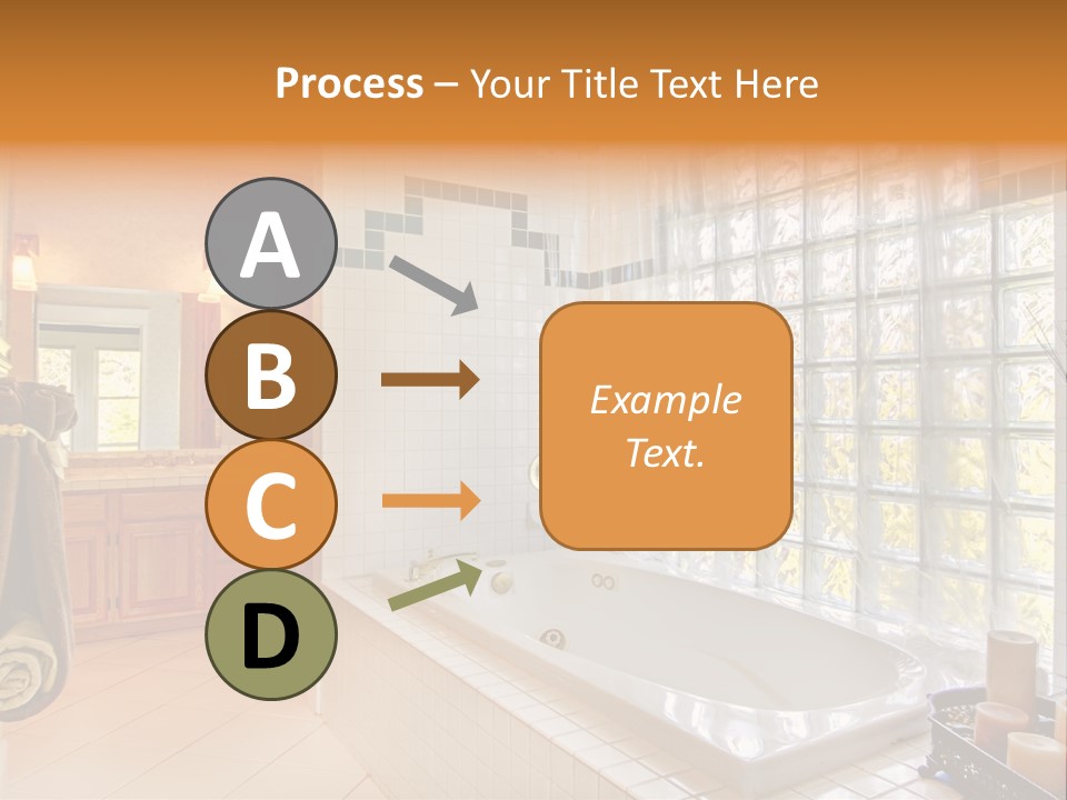 Sink American Bathtub PowerPoint Template
