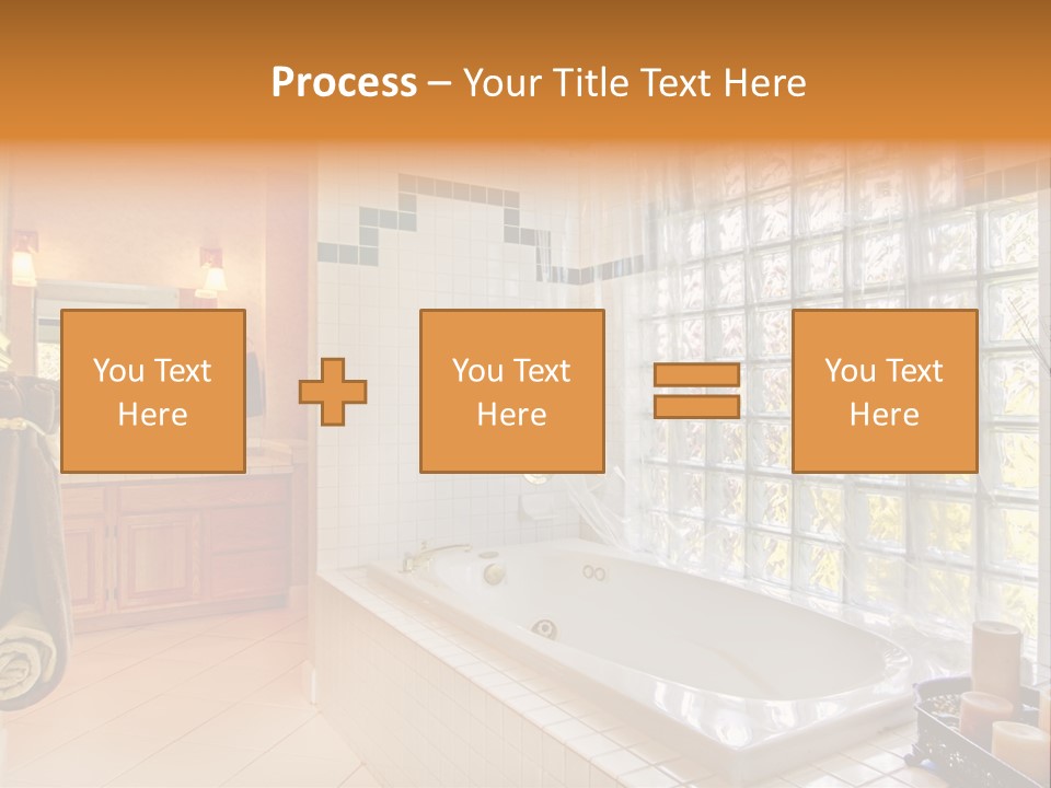 Sink American Bathtub PowerPoint Template