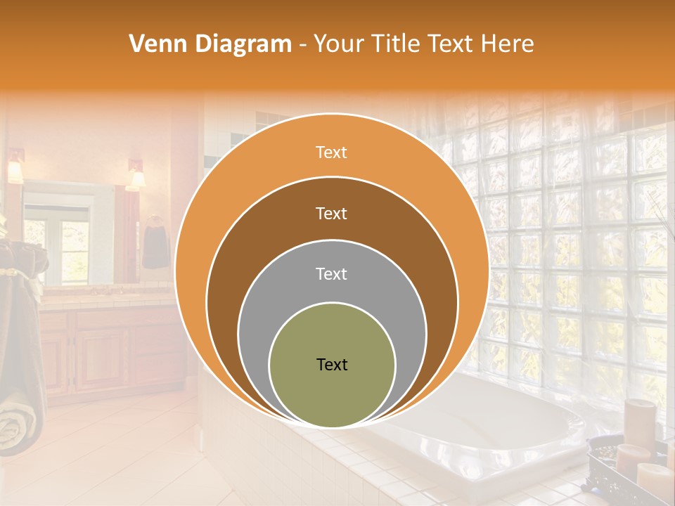 Sink American Bathtub PowerPoint Template