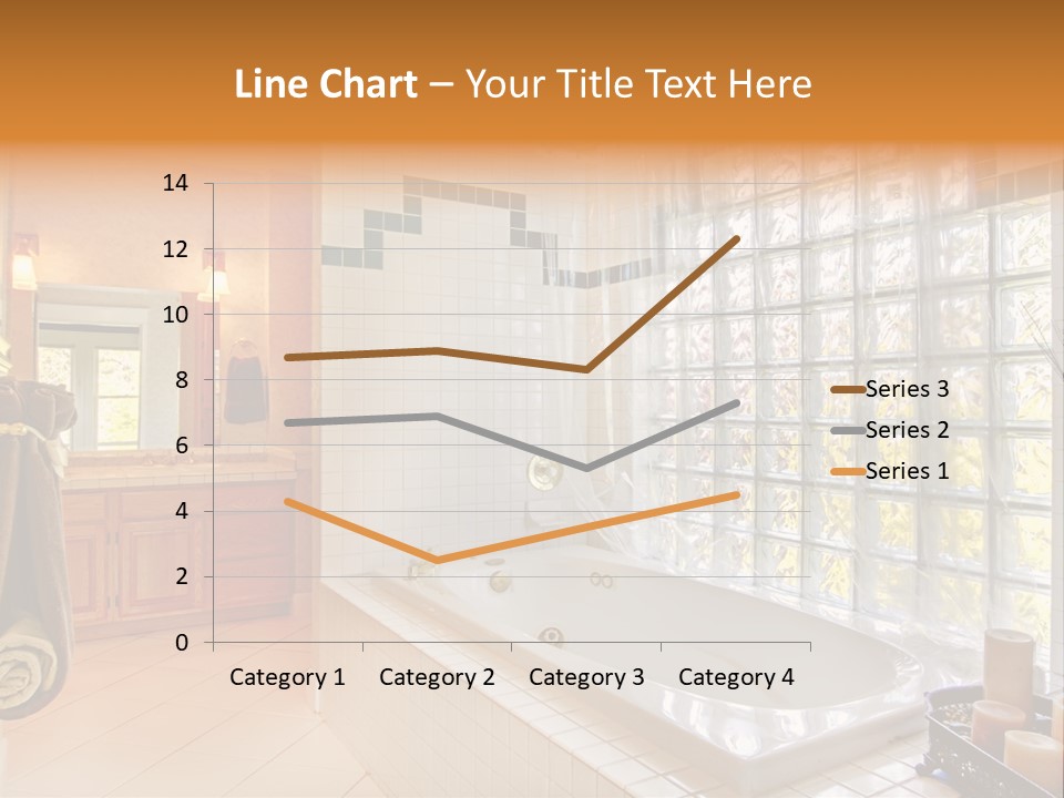 Sink American Bathtub PowerPoint Template