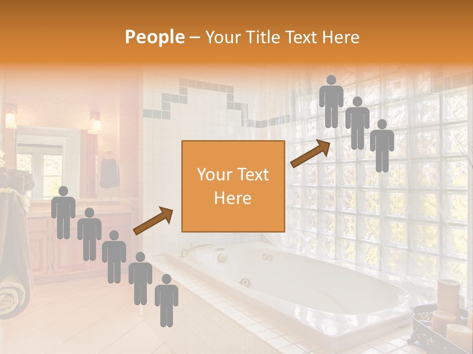 Sink American Bathtub PowerPoint Template