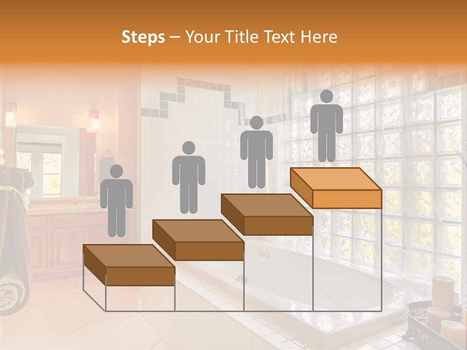 Sink American Bathtub PowerPoint Template