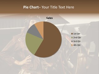 Pilot Helmet One People Old Fashioned PowerPoint Template