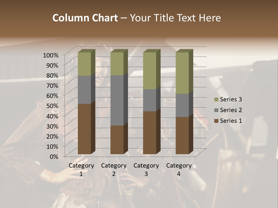 Pilot Helmet One People Old Fashioned PowerPoint Template
