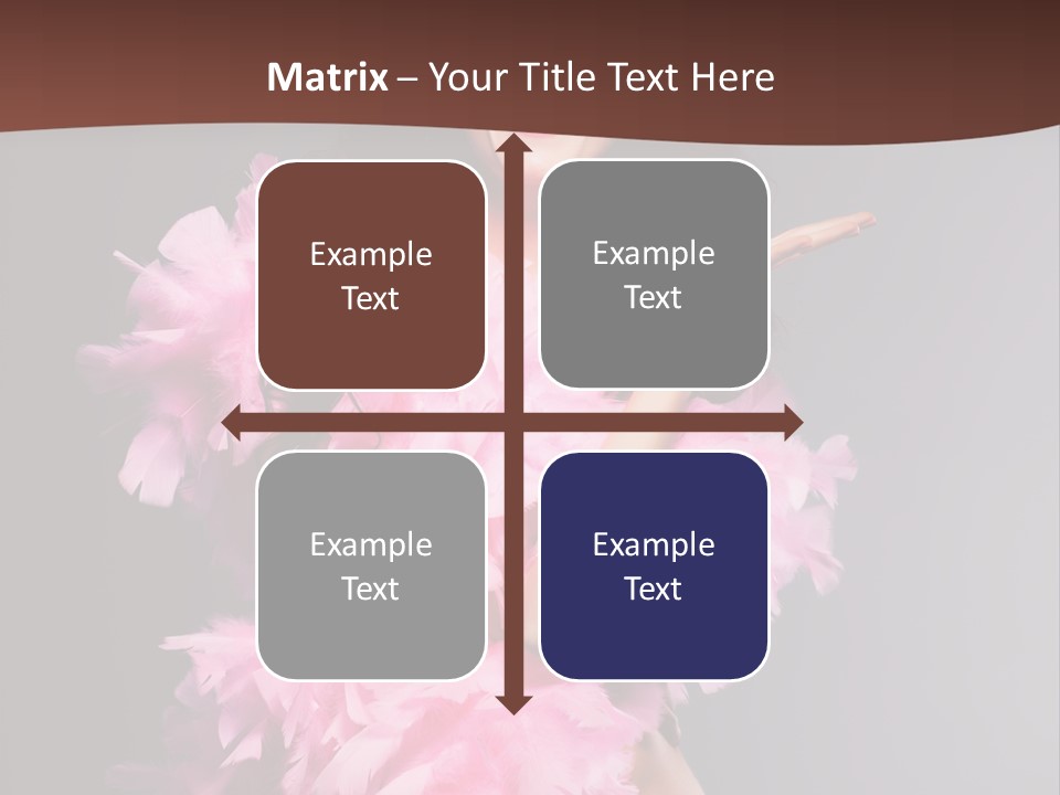 Pink Makeup Smile PowerPoint Template