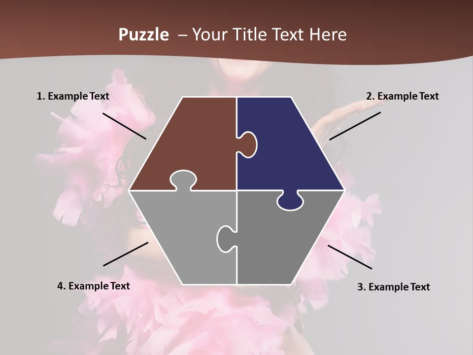 Pink Makeup Smile PowerPoint Template