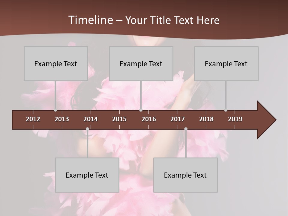 Pink Makeup Smile PowerPoint Template
