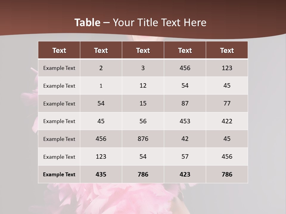 Pink Makeup Smile PowerPoint Template