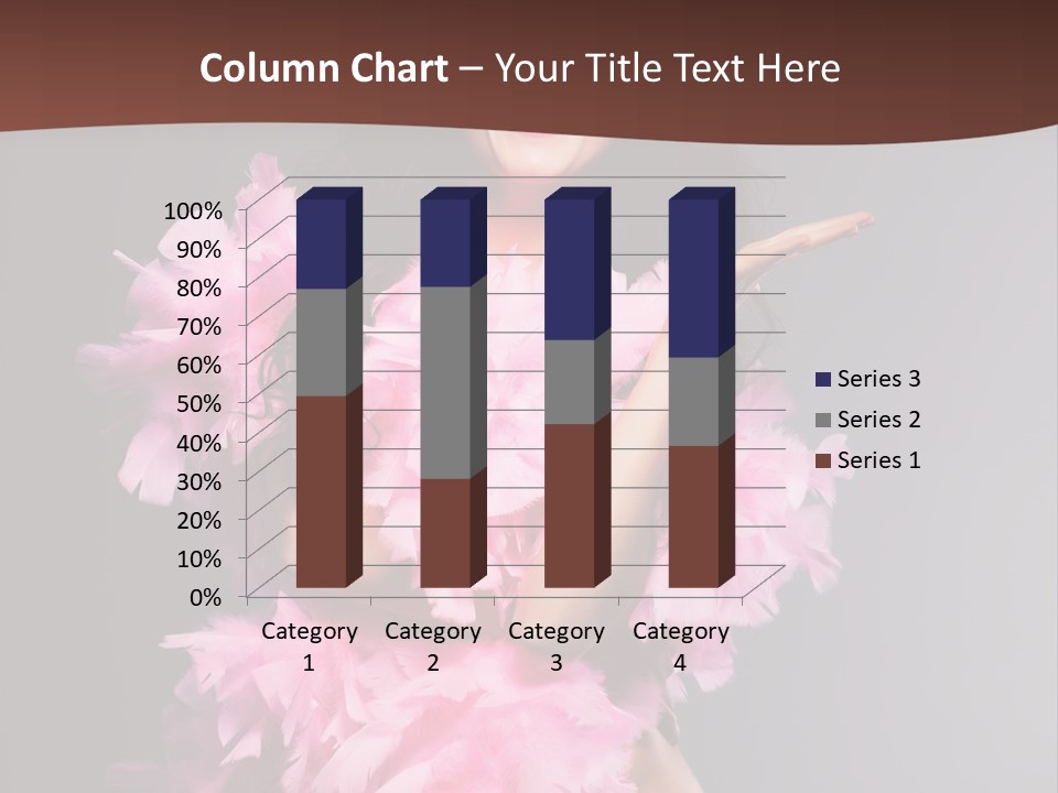 Pink Makeup Smile PowerPoint Template