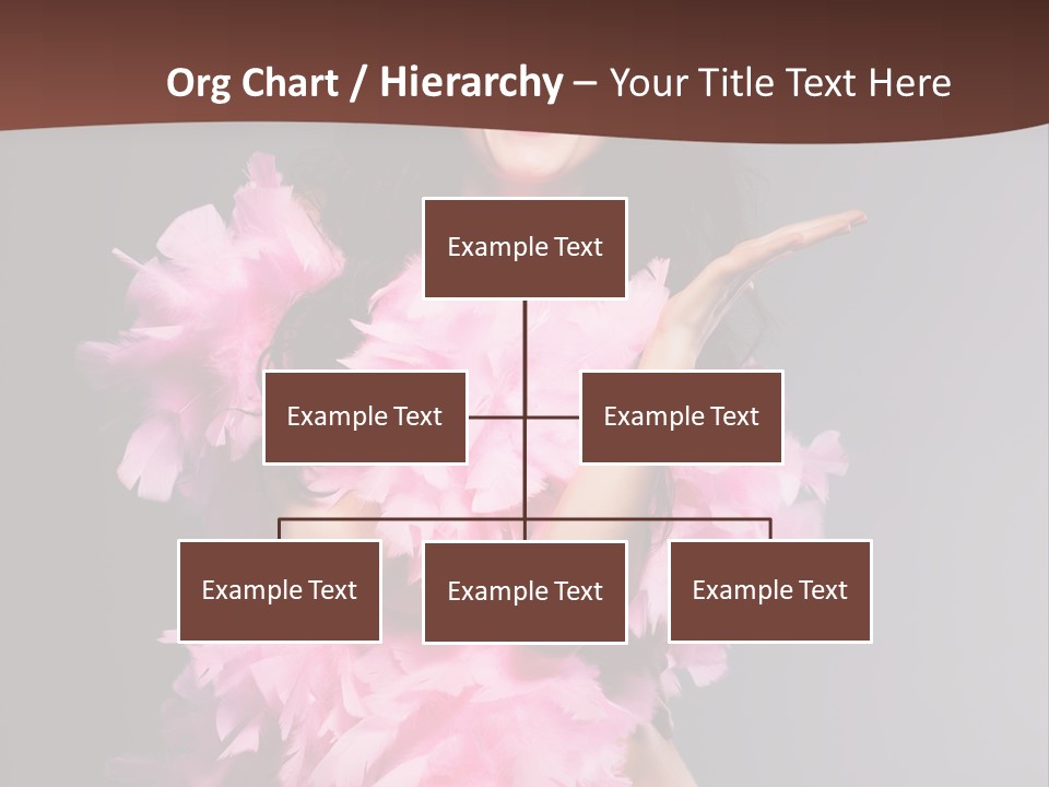 Pink Makeup Smile PowerPoint Template