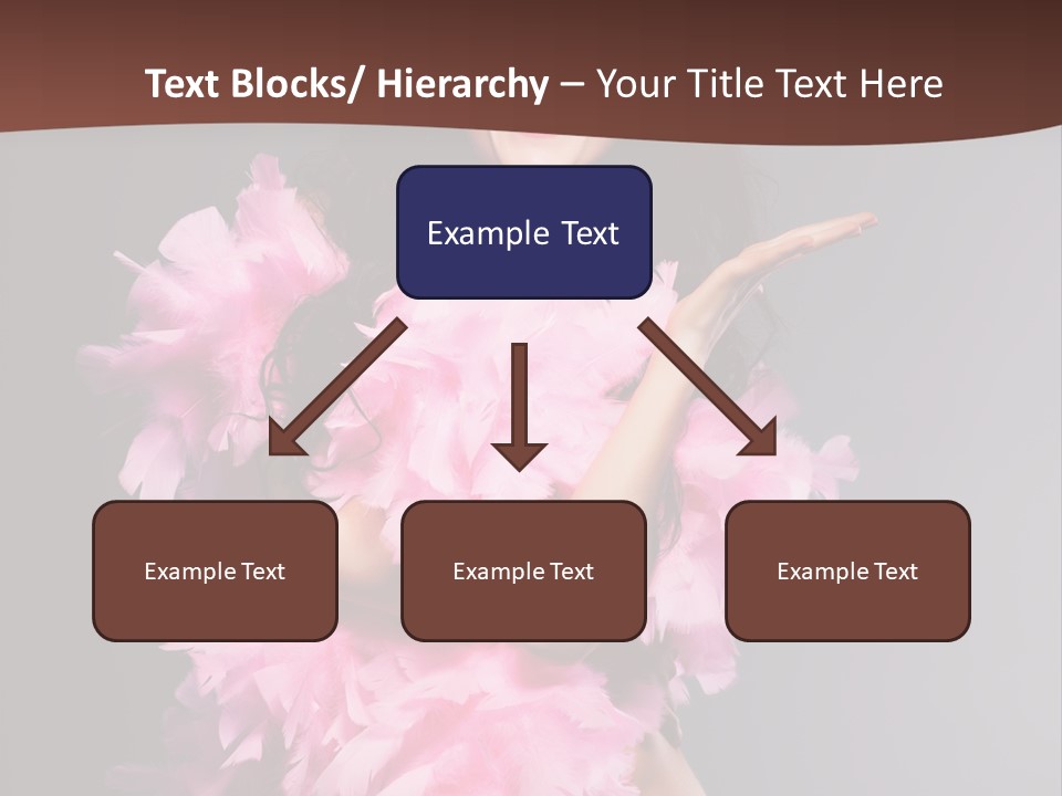 Pink Makeup Smile PowerPoint Template