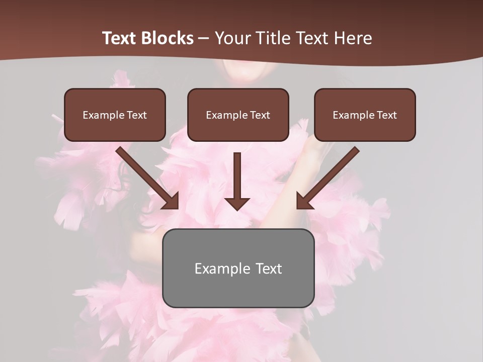 Pink Makeup Smile PowerPoint Template