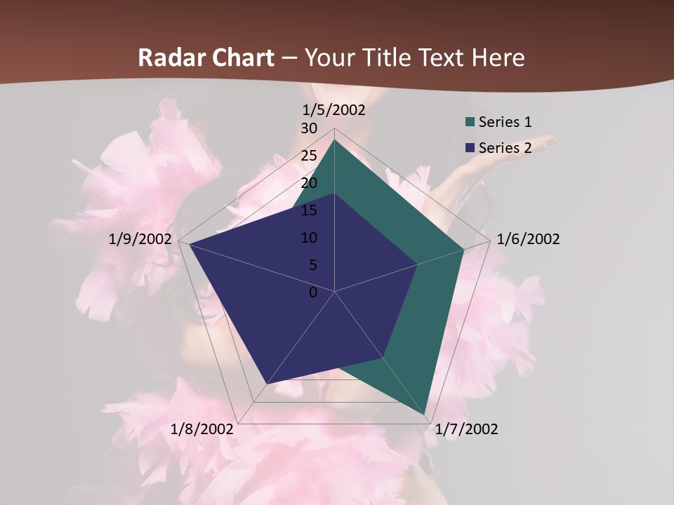 Pink Makeup Smile PowerPoint Template