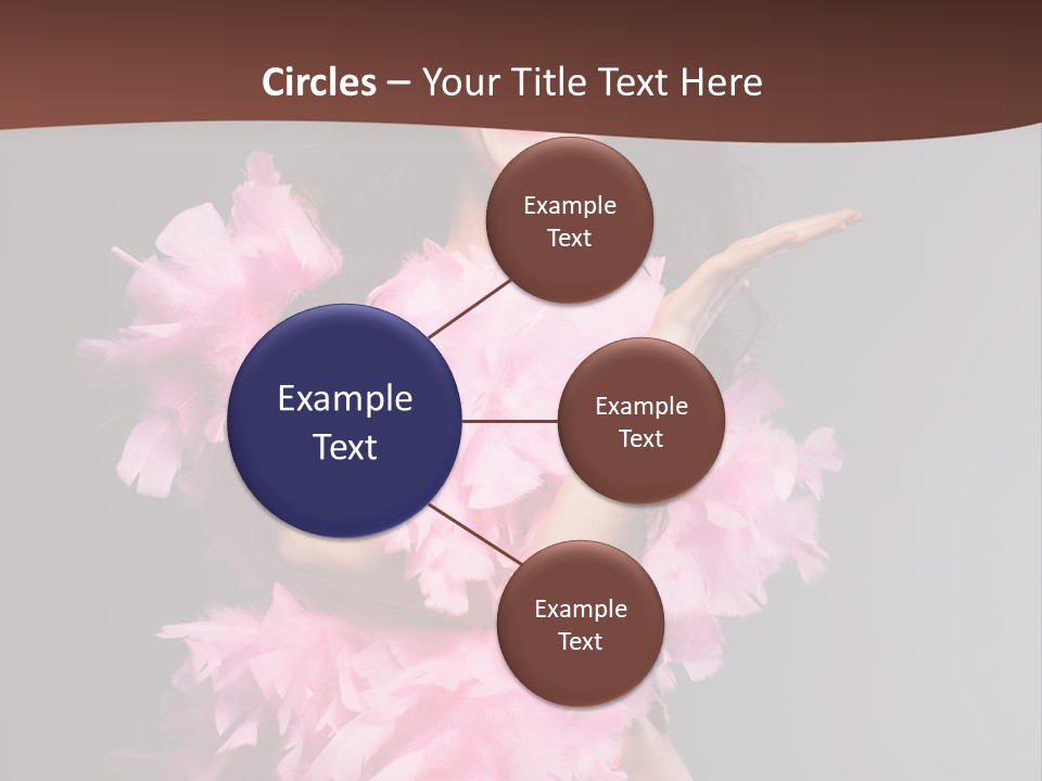 Pink Makeup Smile PowerPoint Template