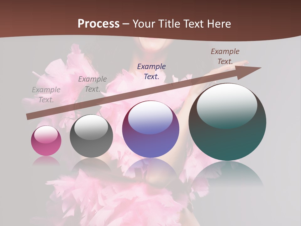 Pink Makeup Smile PowerPoint Template