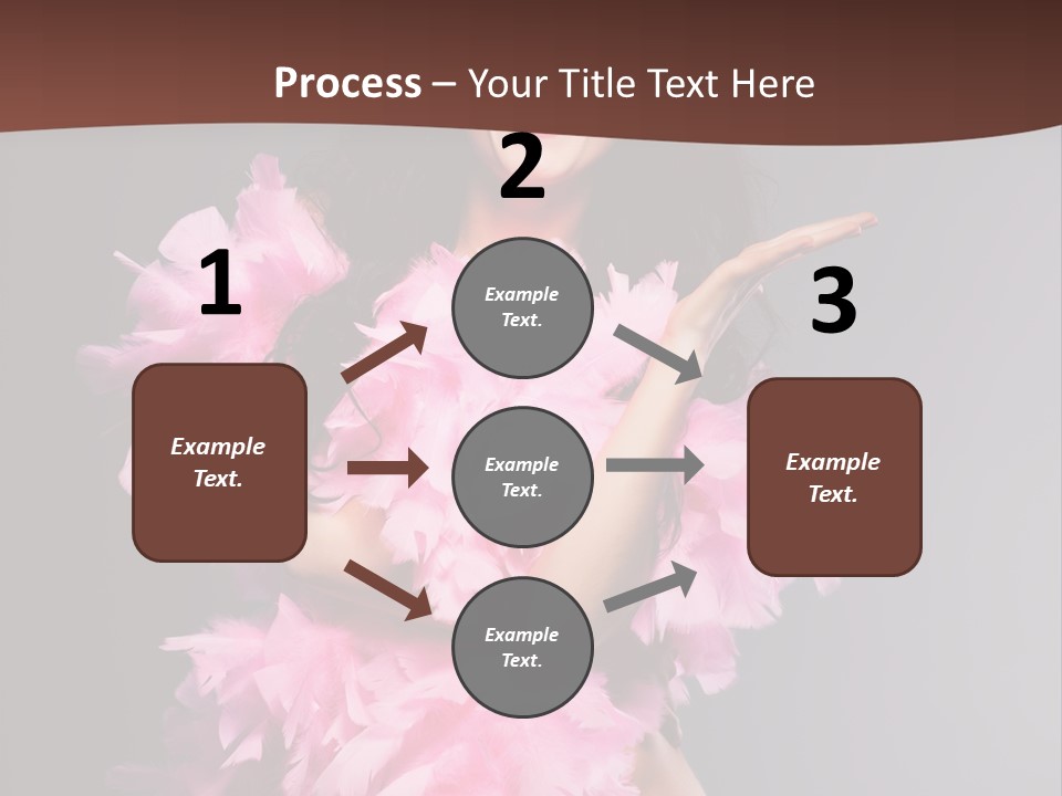 Pink Makeup Smile PowerPoint Template