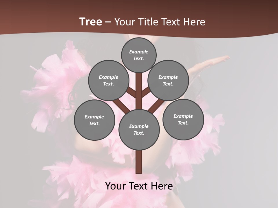 Pink Makeup Smile PowerPoint Template