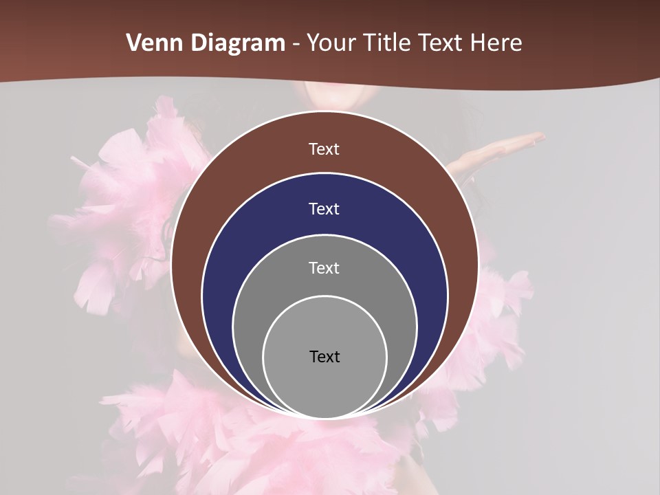 Pink Makeup Smile PowerPoint Template