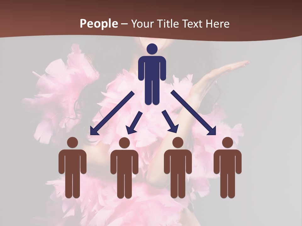 Pink Makeup Smile PowerPoint Template