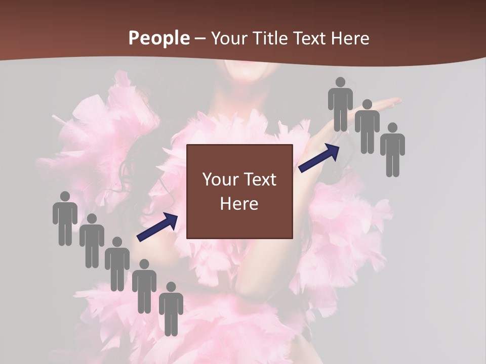 Pink Makeup Smile PowerPoint Template