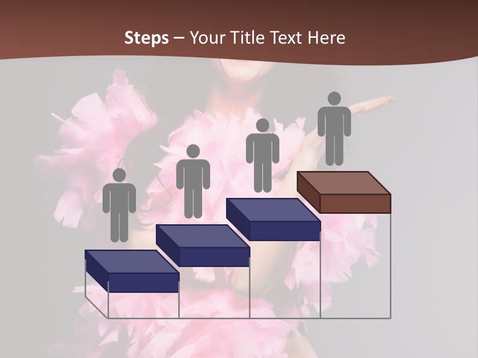 Pink Makeup Smile PowerPoint Template