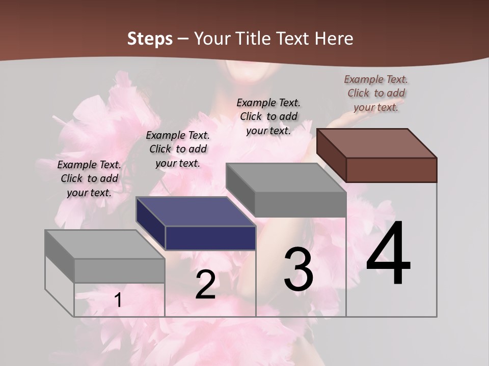 Pink Makeup Smile PowerPoint Template