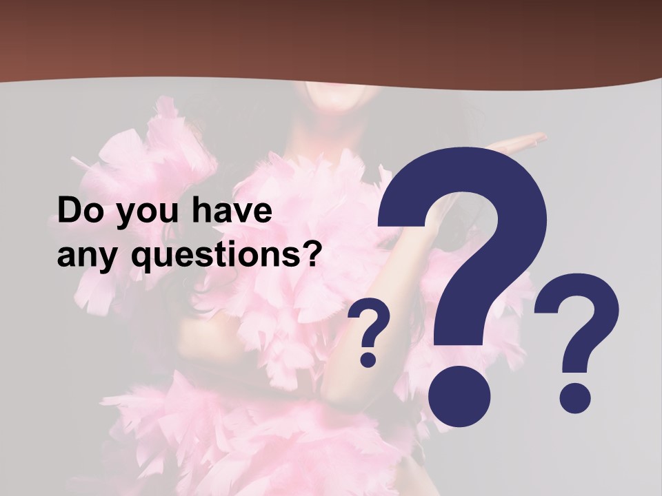 Pink Makeup Smile PowerPoint Template