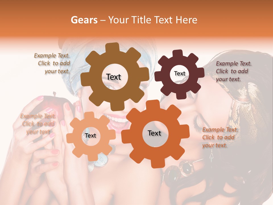 Sexy Nutrition Red PowerPoint Template